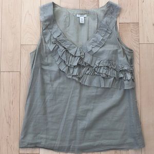 J. Crew sleeveless shirt, size 6